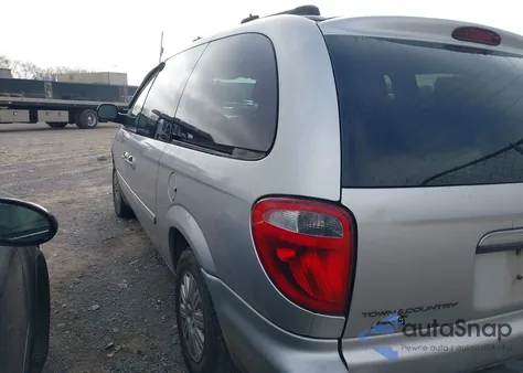 2005 Chrysler Town & Country Lx z USA, uszkodzony, nr VIN 2C8GP44R95R436089